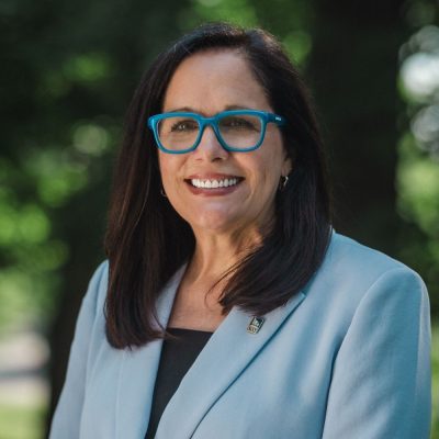 Headshot of USM President Jacqueline Edmondson.