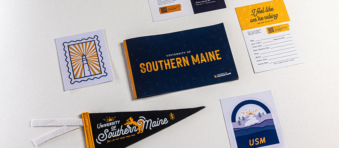 Marketing materials designed at USM