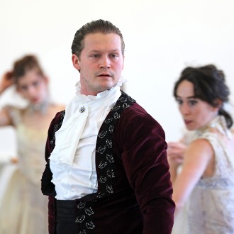 Eugene Mesheryakov is Dracula on stage for Portland Ballet, but in the classroom, he is a student in the Health Sciences program.