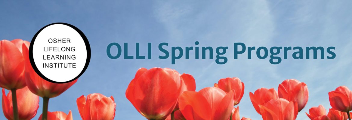 OLLI Spring Banner - Home page