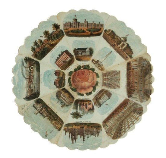 A kaleidoscope view of revolutionary era buildings