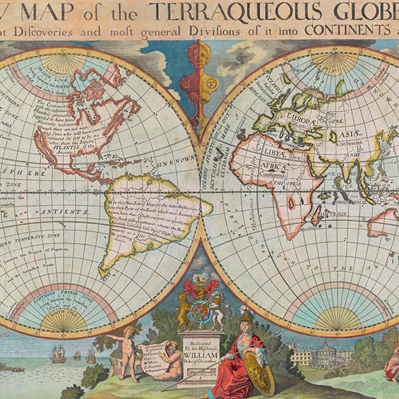 Antique Map (1701)