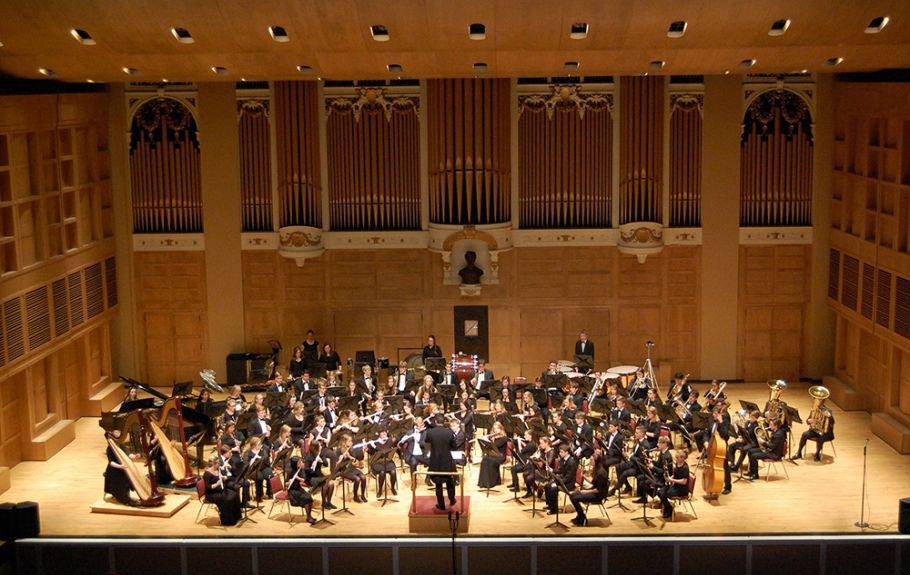 Youth orchestra at Merrill Auditorium