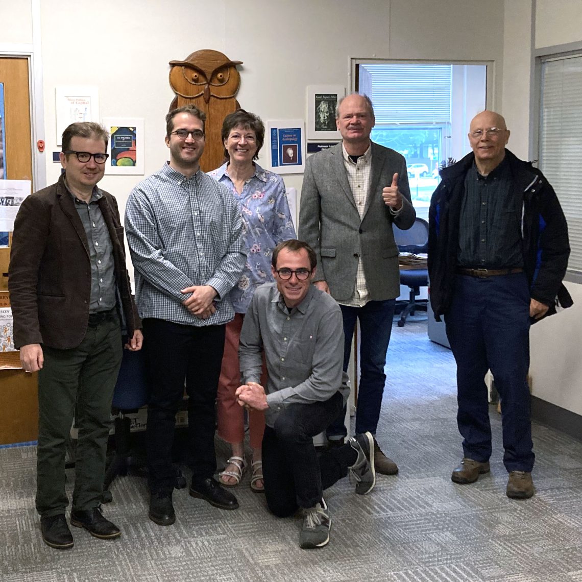 group photo from Thesis Defense