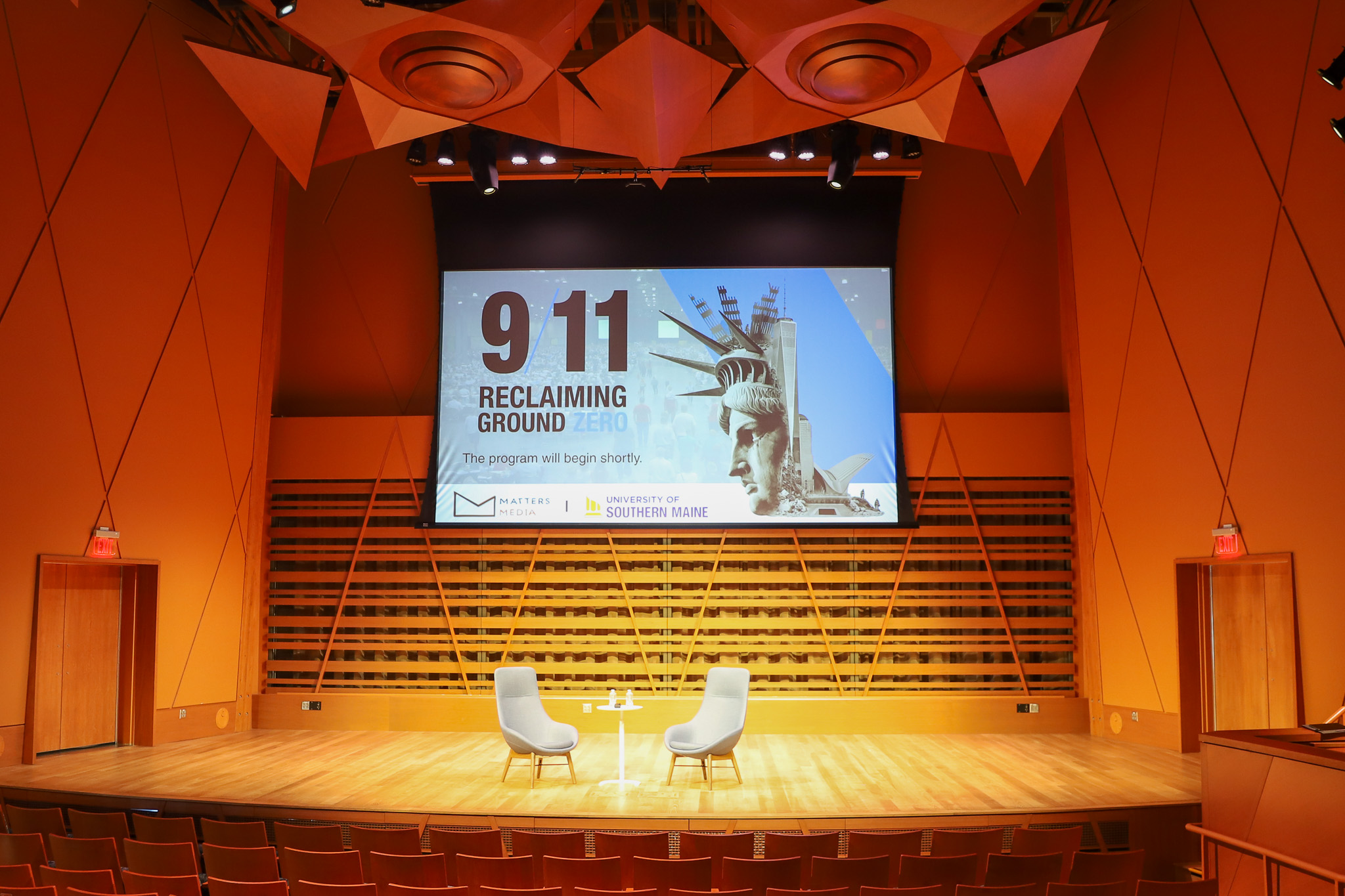 Documentary screening of 9/11: Reclaiming Ground Zero hosted in Crewe Center Performance Hall