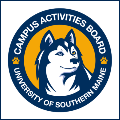round logo of Champ mascot with yellow background and blue border