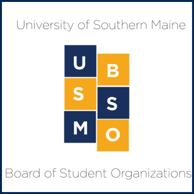 BSO logo, alternating yellow and blue blocks with the letters "USM BSO"