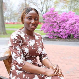 Belviga Mpolo will graduate in May 2025 with a BA in Social and Behavioral Sciences.