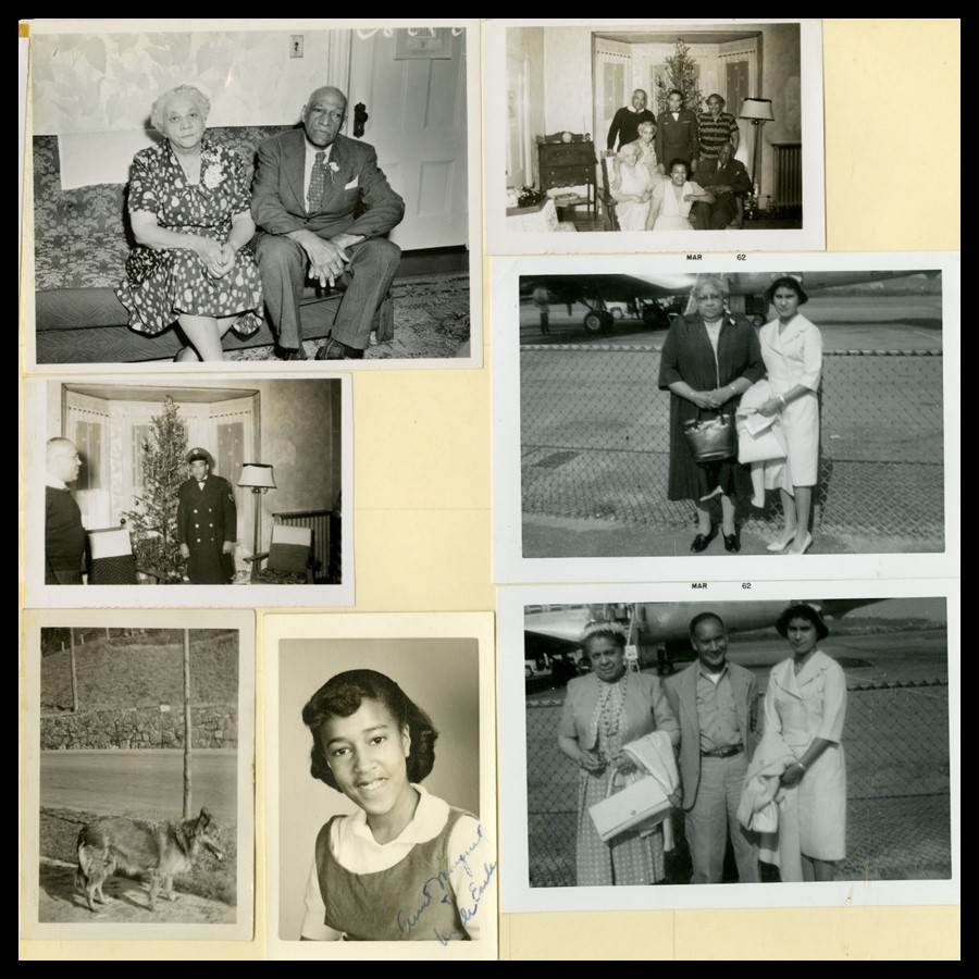 Page of a family photo album