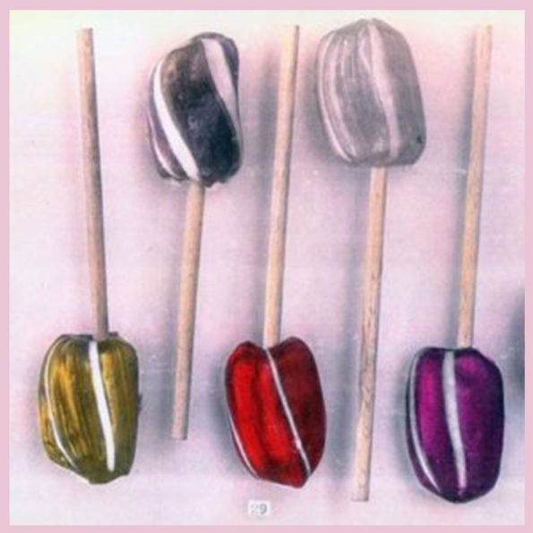 Array of lollipops