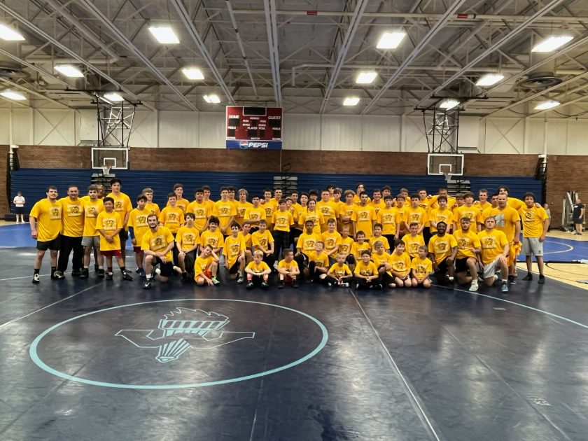Wrestling Clinic Team Picture