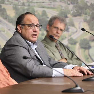 As head of the Political Science Department, Dr. Ron Schmidt spoke at a post-election panel about America's long history of polarized politics.