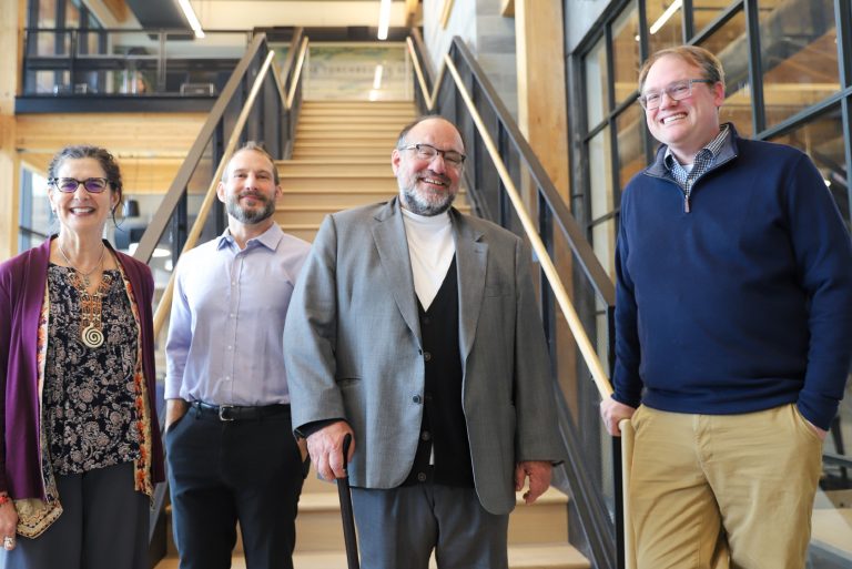 Dr. Michelle Vázquez Jacobus, Dr. David Kasdan, Dr. Ron Schmidt, and Dr. Adam Schmitt